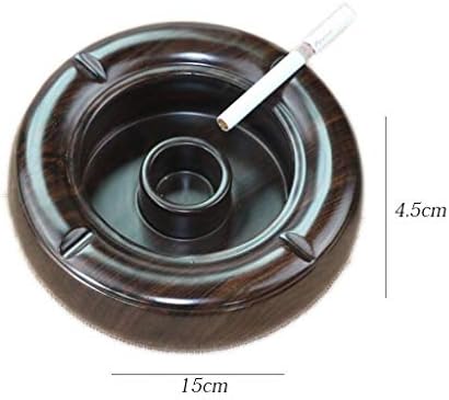 Shypt Creative Creative Fashion Ashtray, cinzeiros de cigarro podem portátil bandeja de cinzas à prova de vento xícara/estojo