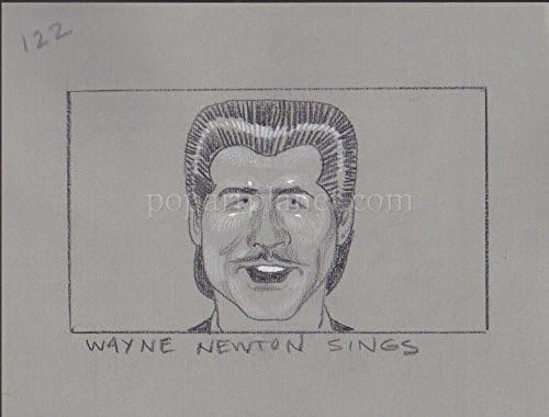 Querida, eu explodi o Kid '92 original Storyboard Art Aldana Wayne Newton canta