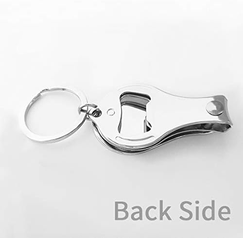 Cute Penguin Animal Portrait Sketch Fingernail Clipper Cutter abridor de chaves da cadeia de chaves