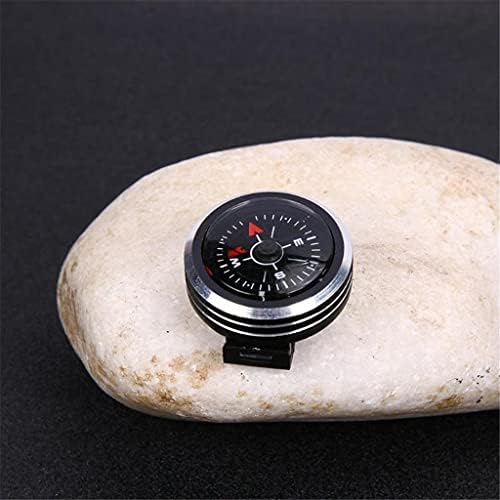 Mini relógio portátil Strap Button Compass para Bracelet Outdoor Caminhando Ferramentas ao ar livre