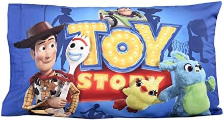 Disney Pixar Toy Story 4 Fronha padrão para crianças de 20 x 30 polegadas [1 peça pela fronha