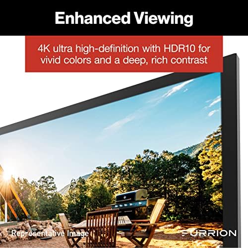 Aurora de 65 polegadas de 4k 4K LED TV SMART OUTRIAL-Televisão ao ar livre HDR10 à prova de intempéries HDR10 com