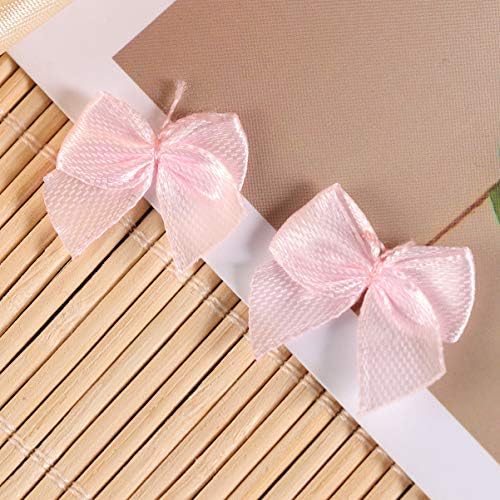 Besportble 60pcs Christmas Bow Ribbon Bow Bowknot Flow