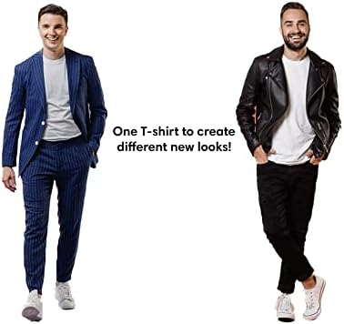 Camiseta de manga curta de algodão pesada masculina, estilo G500, Multipack de 1 | 2 | 4 | 6 | 10, faça seu próprio