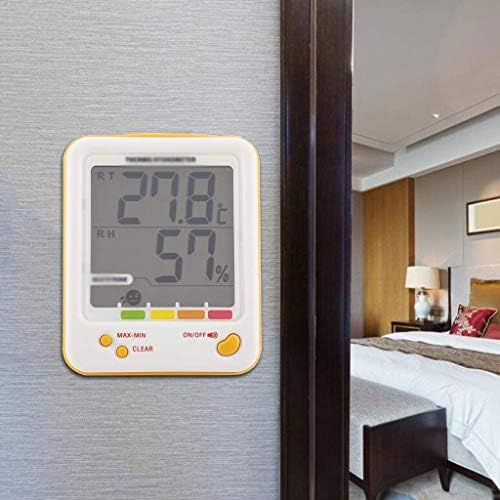 Termômetro da sala UXZDX CuJux - Termômetro para casa Termômetro de alarmes de temperatura interna Precisa