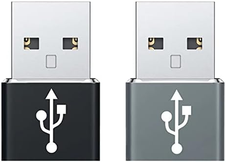Usb-C fêmea para USB Adaptador rápido compatível com seu Xiaomi Redmi 3s para Charger, Sync, dispositivos OTG como