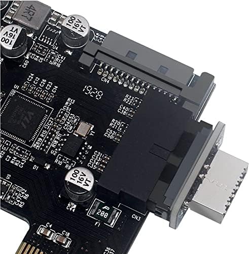 Adaptador do painel frontal USB CSyanxing USB 3.0 19p/20p para o conversor adaptador Tipo E para a placa -mãe compacta