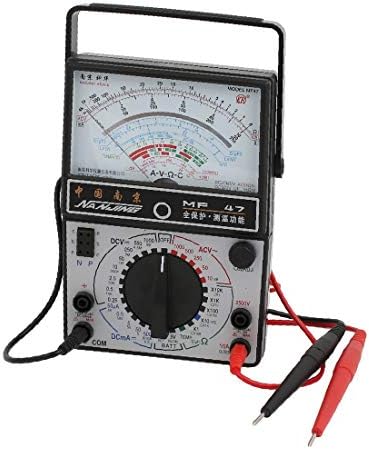 X-Dree AC DC VoLT Testamento de resistência de corrente Multímetro Multímetro MF47 W TESTE LEITES DE TESTE (Prueba de Resistência