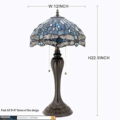 WerFactory Tiffany Lamp Stained Lamp Base Lâmpada Base Estilo Decorativo Quarto