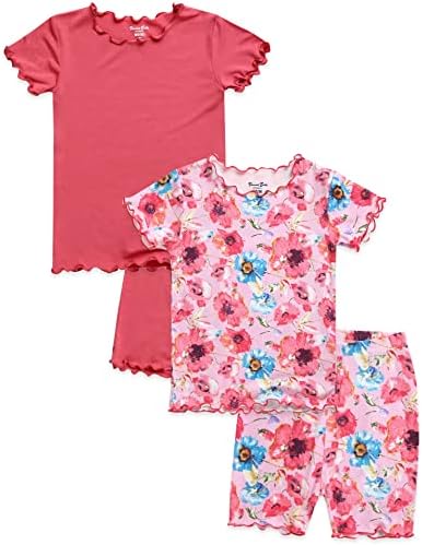 Vaenait bebê criança crianças meninos meninos pijamas de roupas de dormir curtas e suaves de verão viscose PJS 2pcs Conjunto