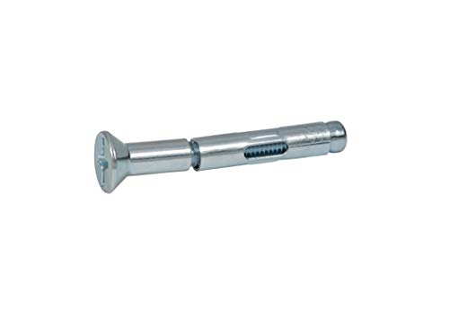 Confast 3/8 x 5 Anchor de manga plana Zinc