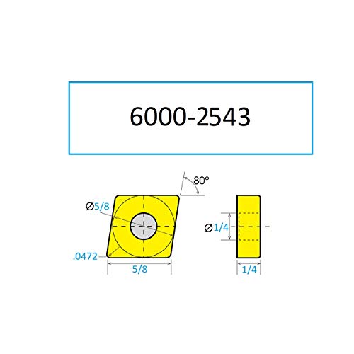 HHIP 6000-2433 CNMG-433-DM XAB749 Diamond Insert