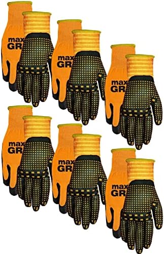 94BLP06-LX-00 MAX GRIP MENS LOVES DE TRABALHO-FITOS LARGA A LIGADO PARA XL