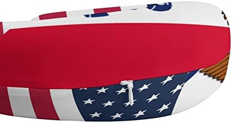 American e Iowa State Bandle Neck travesseiro lavável travesseiro em forma de U para viagens em casa