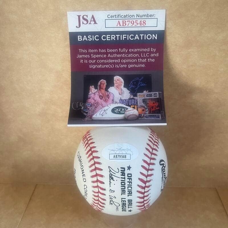 Ray Dandridge Negro Ligas Hofer assinou Vintage N.L. Baseball JSA AB79548