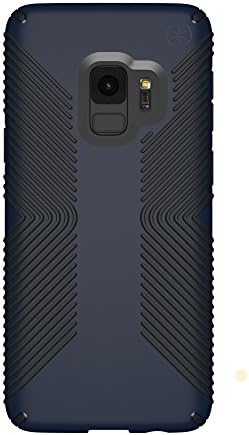 Speck Presidio Grip Samsung Galaxy S9 Case, Eclipse Blue/Carbon Black