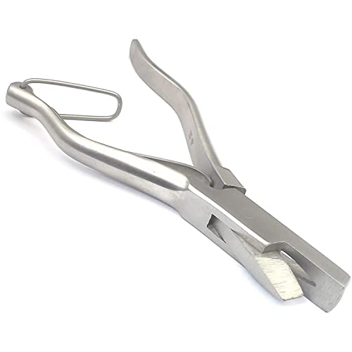 Laja Importa Ear Notcher 6 V Shape Stainless Hog Goat Lamb Identificação de Ovelha Veterinária