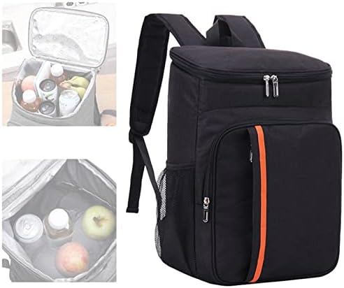 WhyUnm26 18L de grande capacidade entrega de alimentos Térmica entrega de mochila Backer Backpack Picnic Boly Gospick