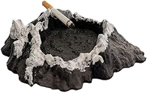 Ashtray Snow Mountain Ashtray, porta -cinzas criativas para fumantes, bandeja de cinzas para fumantes para desktop para decoração