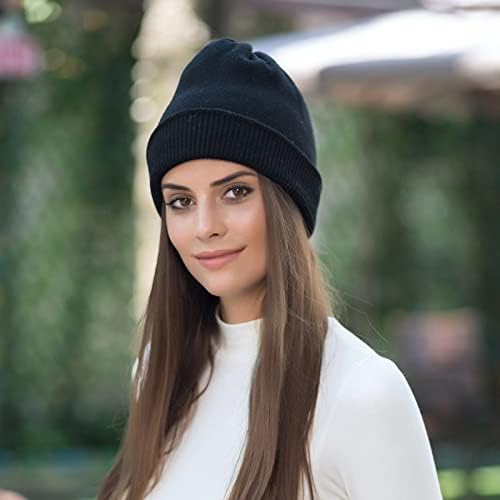 Chapéus de inverno rvide para mulheres moda feminino gorro desleixado