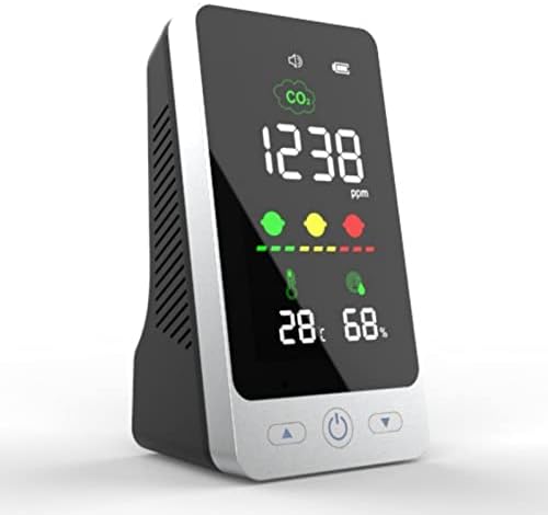 Guangming - Detector de CO2 portátil Monitor de qualidade do ar infravermelho 400 5000 ppm Digital Co2 Dióxido de carbono