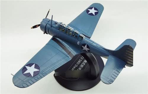 AM US WWII DOUGLAS SBD DAUntless Bomber Bomber Midway 1/72 Aeronave Diecast Modelo pré-criado