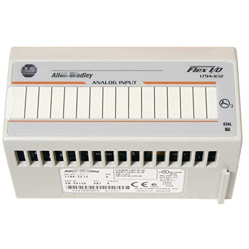 1794-IE12 Flex 12 pontos Módulo de entrada analógica 1794-IE12 Módulo PLC selado na caixa de 1 ano de garantia