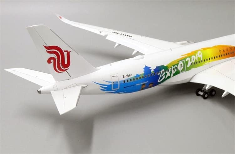 JCWINGS AIR China Airbus A350-900xwb Beijing Expo 2019 B-1083 Betes com Stand Limited Edition 1/200 Aeronave Diecast