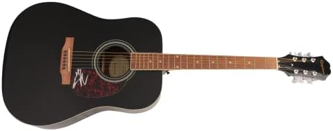 Jimmy Herring assinou autógrafo em tamanho grande Gibson Epiphone Guitar Guitar b W/ James Spence Autenticação JSA COA - Pânico generalizado