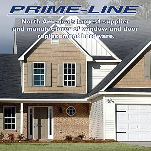 Prime-line A 186 Prime-Line Non Hand Door Latch Pull, 3-7/8 em L x 2-1/4 em W, plástico, preto