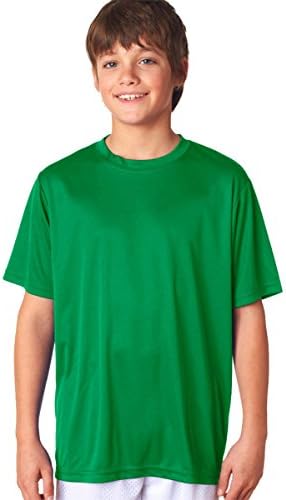 A4 Big Boys Cooling Crew Neck Camiseta, Kelly, pequena