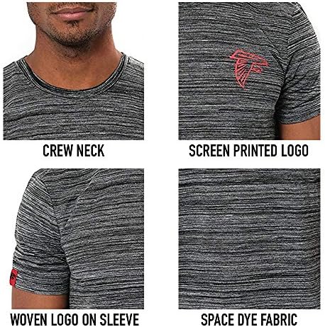 Camiseta de corante espacial de cor de corante básico do Ultra Game NFL