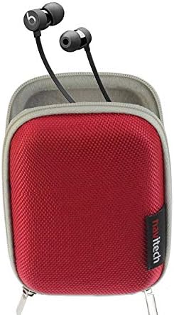 Capa de fone de ouvido com proteção rígida de Navitech Red compatível com os fones de ouvido SOLTMAGIC PL30+ IEM