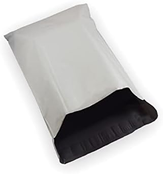 100 Tamanho do EcoSwift 4 10 x 13 Poli -Mailers brancos auto -seleração Materiais de embalagem Materiais de remessa Envelopes Sacos