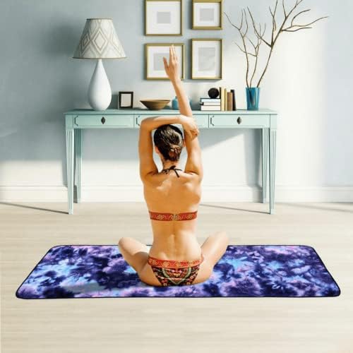 Tay Dye Yoga Mat Toalha com Dots de aderência resistente a deslizamentos