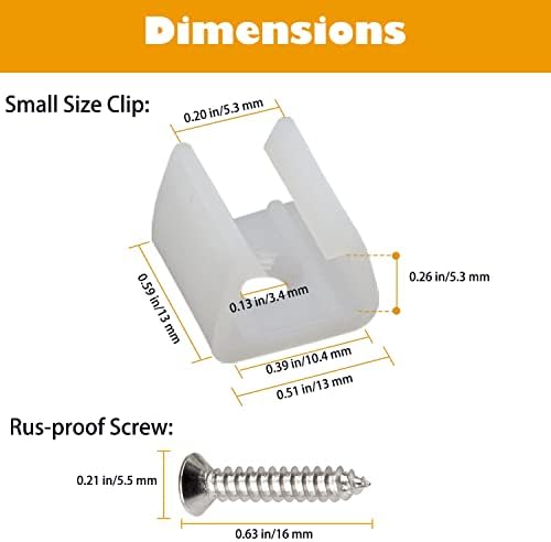 MOMOSUN 100 PACK LED TRIP LIGH