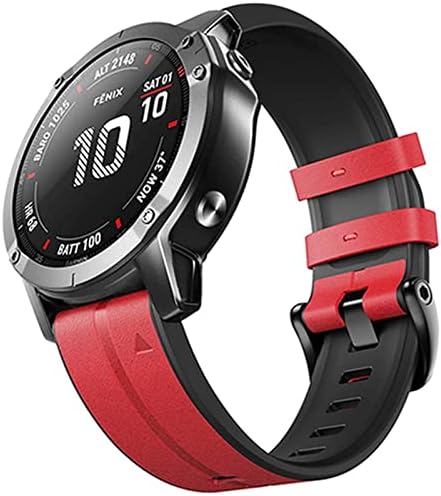 Gikos 22 26mm Rickfit Watch Strap para Garmin Fenix ​​Fenxi 7 7x Banda Substitua a pulseira de relógio