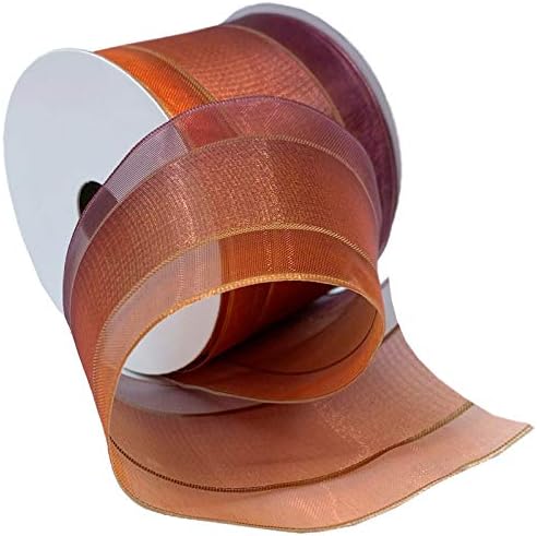 Morex Ribbon Cascade Ribbon, 2,5 x 20 jardas, Camillia