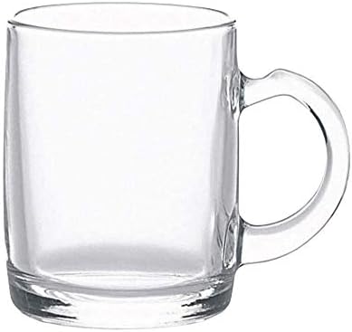 Toyo Sasaki Glass P-06411 Caneca, 9,1 fl oz, Tennessee, fabricado no Japão, lava-louças seguro, conjunto de 48