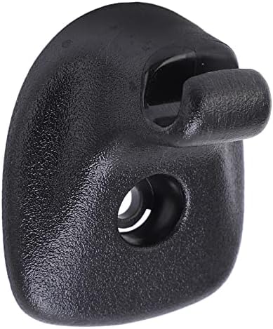 Substituição do visor de visor de Ymiko Sun para Chrysler 200 2011-2015, 1GW25DX9AA Black Sun Visor Clip Hook Substituição