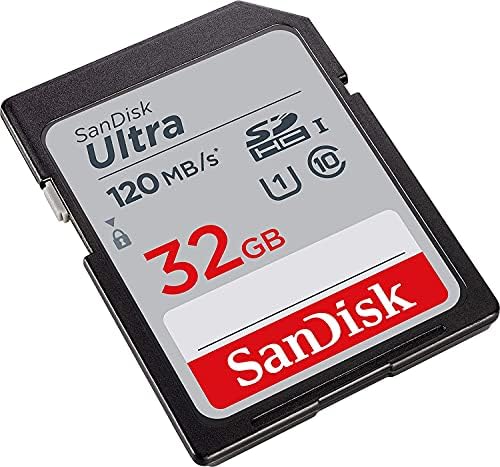 Sandisk 32GB SDHC SD Ultra Memory Card funciona com Nikon Z30, Z6 II, Z7 II Câmera Mirrorless U1 FHD Classe 10 - Pacote com tudo,