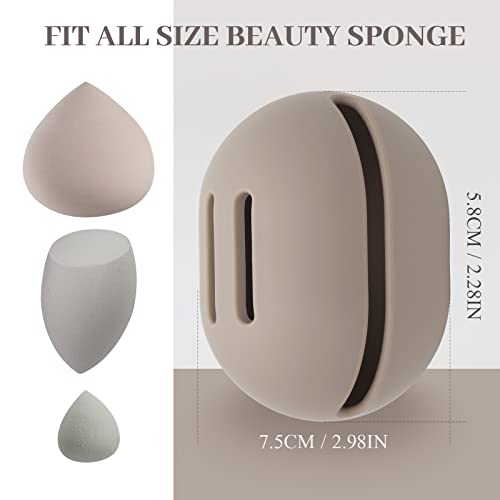 Palprot Makeup Sponge Holder Silicone Beauty Blender titular para armazenamento de esponjas, maquiagem de esponja de viagens