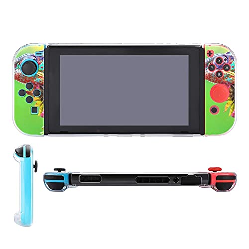 Caso do Nintendo Switch, Chameleon de cinco peças listradas definem acessórios de console de casos de capa protetores para o
