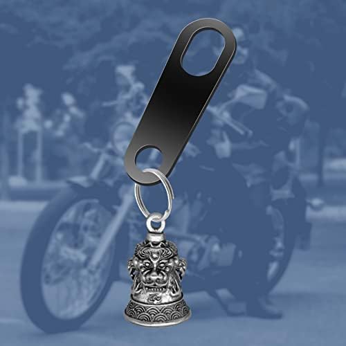 Chimuyu Guardian Luck Bell Hanger 4 PCs Bike Motorcycle Bell Hangers com 4 PCs Split Rings