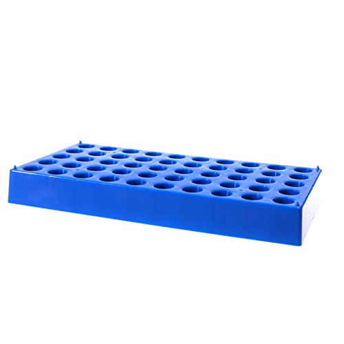 Rack de frasco de alwsci para suporte automático de frasco automático de 4ml, 50 poços, diâmetro do orifício: 15 mm,