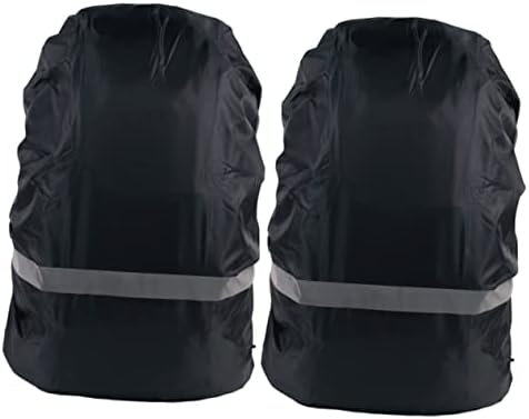 Mochila de viagem de tendycoco 2pcs Backpack Bycking Bag Bag Bolsa Anti- Rain Rain Cross Back Camping Capa de camping