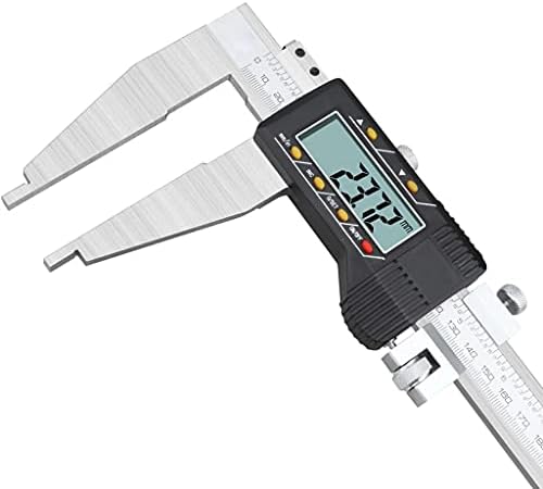 Pinças de vernier digital eletrônico WSSBK 0-500mm 0-600mm 0,01mm Manada de garra de uma vias de aço inoxidável de aço