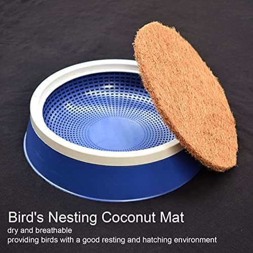 10pcs Bird Pholing Almofadas de grama seca colchão de pombo ovo de ninho de ninho de pombos ovos de criação de ovos de