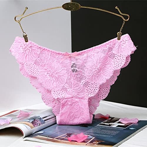 Calcinha msaikric feminino feminino sexy e magro lingerie meninas de lingerie baixa cintura perfeita Hollow out tanga moda