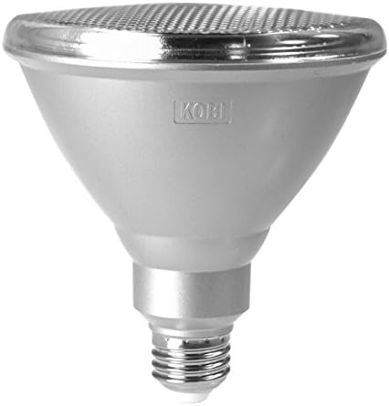 Kobi Electric Par38-120-40-FL K4p3 PAR38 ES 120W Igual 120V, ângulo de feixe de 40 ° Dimmable, 4000K